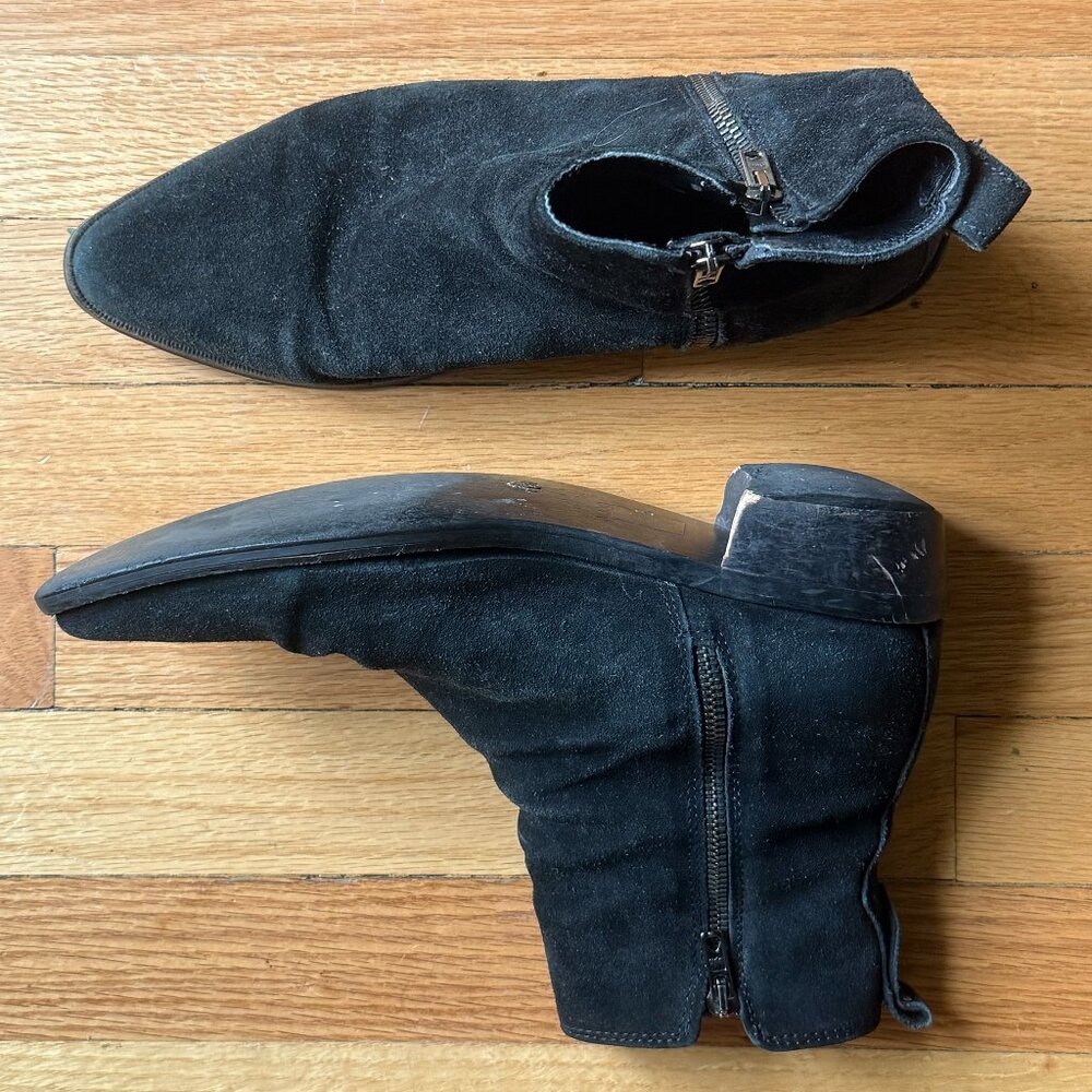 ALDO Men's Black Suede Chelsea Boots